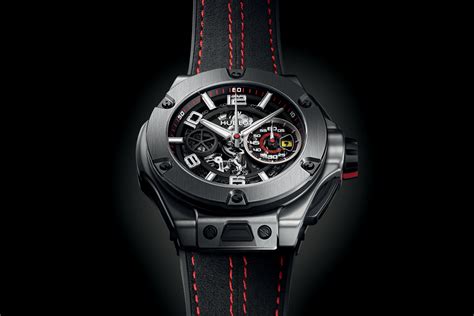 hublot ferrari chronograph|Ferrari Hublot watch price.